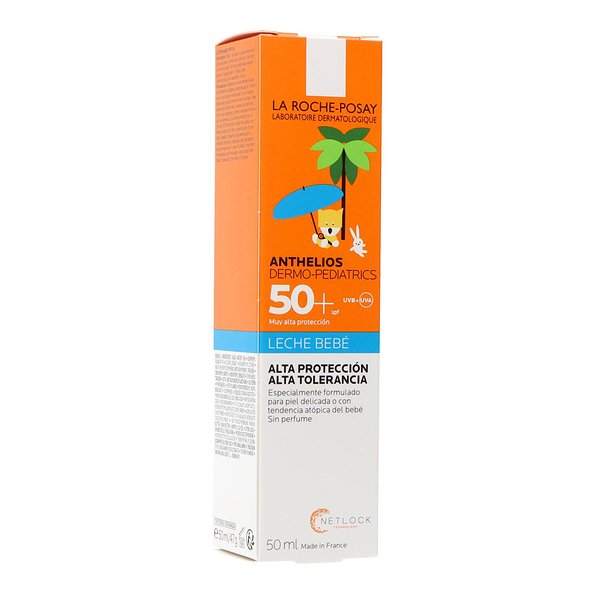 La Roche-Posay Anthelios Dermo-pediatrics Leche Bebé SPF 50+ 50 ml — 50 ml — reference packaging
