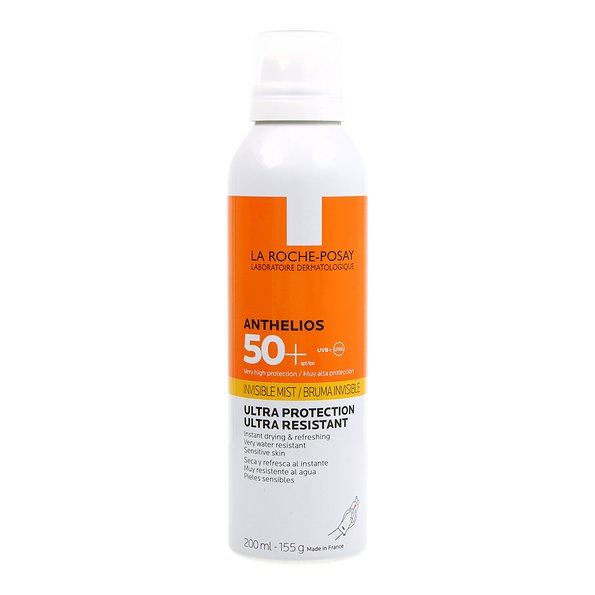 La Roche-Posay Anthelios Bruma Invisible SPF 50+ 200 ml — 200 ml — reference packaging