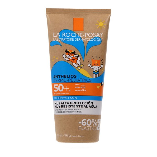 La Roche-Posay Anthelios Dermo-pediatrics Wet Skin Gel Loción Invisible SPF 50+ 200 ml — 200 ml — reference packaging