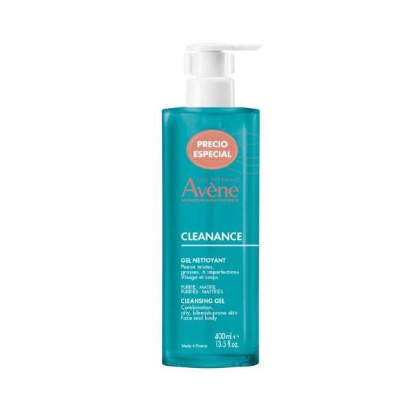 Avene Cleanance Gel Limpiador 400 ml — 400 ml — reference packaging