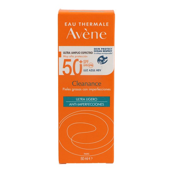 Avene Cleanance Solar Spf50 Matificante 50 ml — 50 ml — reference packaging