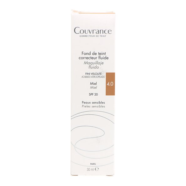 Avene Couvrance Fluido Miel 30 ml — 30 ml — reference packaging