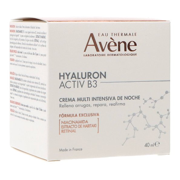 Avène Hyaluron Activ B3 Crema Multi-intensiva 40 ml Noche — 40 ml — reference packaging