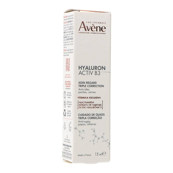 Avene Hyaluron Activ B3 Cuidado de Ojos de Triple Corrección 15ml — 15ml — reference packaging