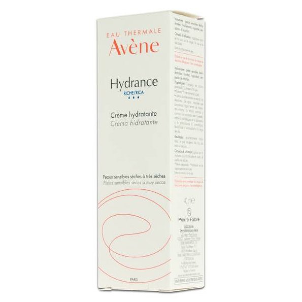 Avene Hydrance Crema Rica Pieles Muy Secas 40ml — 40ml — reference packaging