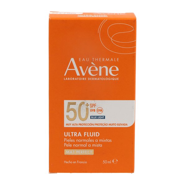 Avène Mat Perfect Fluido con Color SPF 50 50 ml — 50 ml — reference packaging
