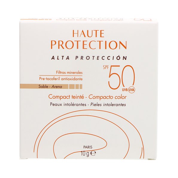 Avène Solar Compacto Coloreado Mineral SPF 50 Arena 10 g — 10 g — reference packaging