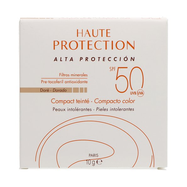 Avène Solar Compacto Coloreado Mineral SPF 50 Dorado 10 g — 10 g — reference packaging