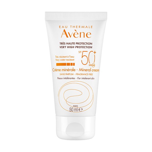 Avene Solar Crema Spf50 Filtro Fisico 50 ml — 50 ml — reference packaging