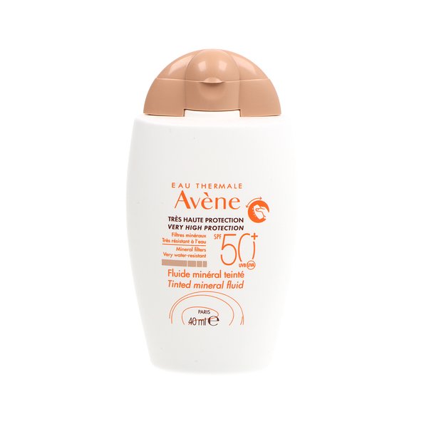 Avène Solar Fluido Mineral Spf50+ Color 40ml — 40ml — reference packaging