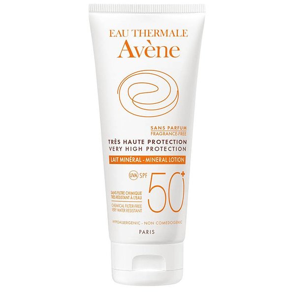 Avene Solar Leche Spf50 Filtro Fisico 100 ml — 100 ml — reference packaging