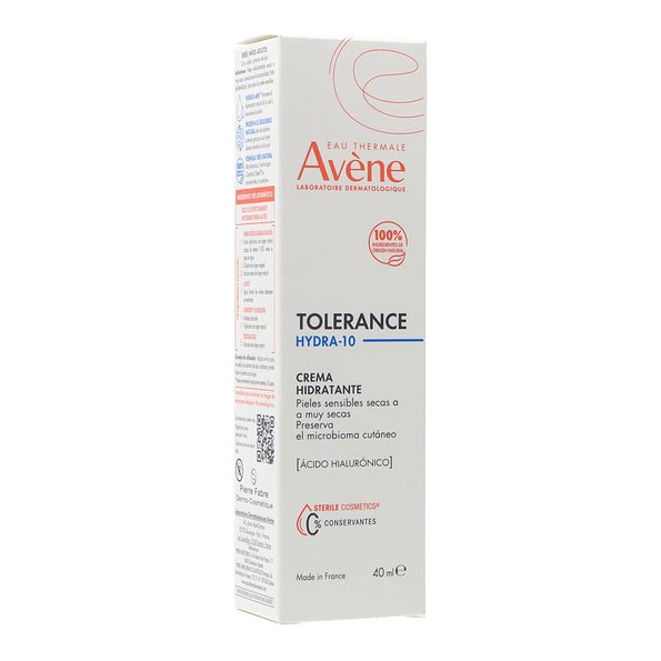Avène Tolérance Hydra-10 Crema Hidratante 40 ml — 40 ml — reference packaging