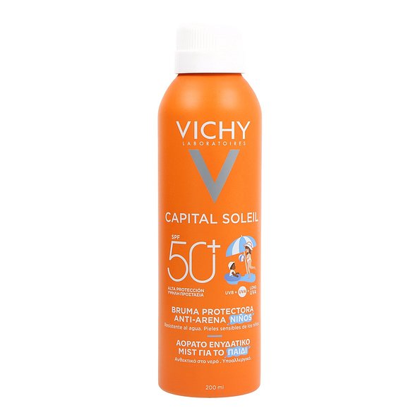 Vichy Capital Soleil Bruma Infantil Spf50+ Anti-arena 200 ml — 200 ml — reference packaging