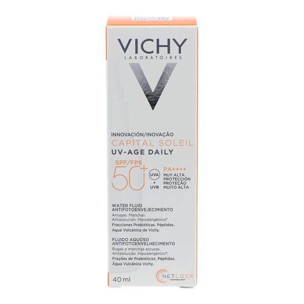 Vichy Capital Soleil Uv Age Fluido SPF 50 50 ml — 50 ml — reference packaging