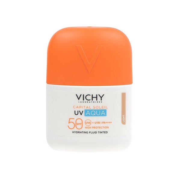 Vichy Capital Soleil Uv Aqua Fluido Hidratante SPF 50 1 Envase 50 ml Color Tono Claro — 50 ml — reference packaging