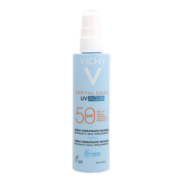 Vichy Capital Soleil Uv Aqua Spray Spf50+ 1 Envase 200 ml — 200 ml — reference packaging