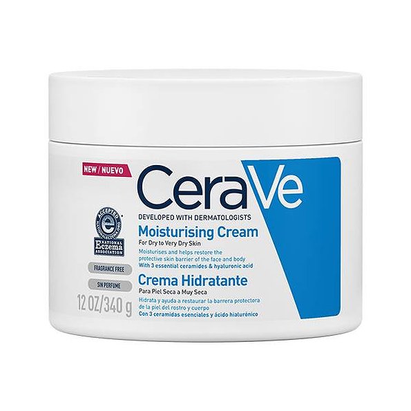 CeraVe Crema Hidratante Piel Seca Muy Seca 340 g — 340 g — reference packaging