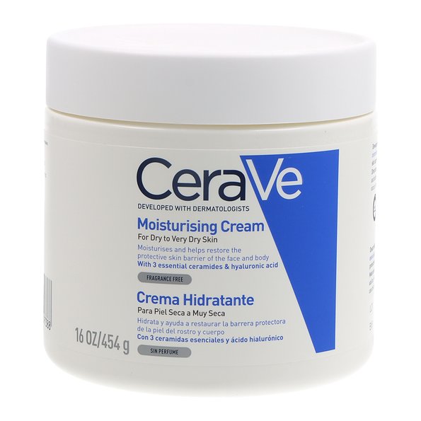 CeraVe Crema Hidratante Piel Seca Muy Seca 454 g — 454 g — reference packaging