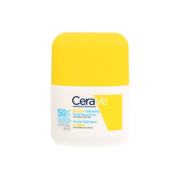 CeraVe Fluido Hidratante Facial Invisible SPF 50 50 ml — 50 ml — reference packaging