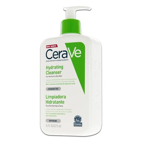 CeraVe Limpiadora Hidratante Piel Normal Seca 473ml — 473ml — reference packaging