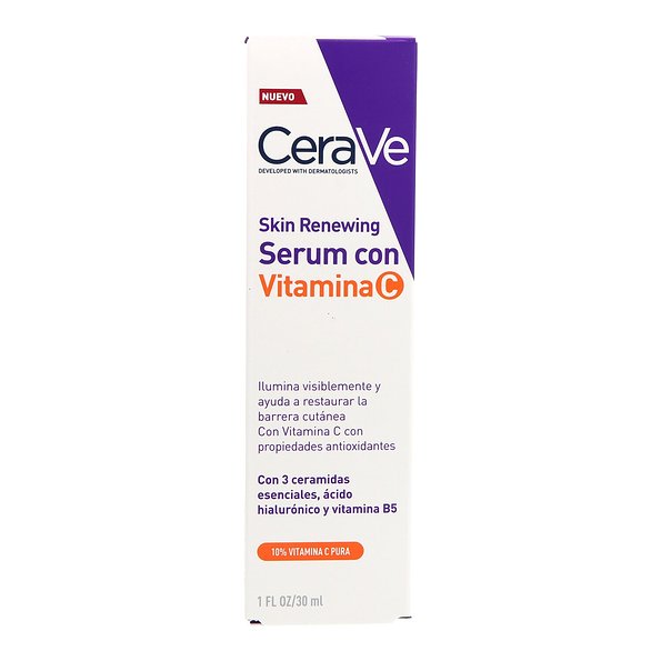 CeraVe Serum Skin Renewing con Vitamina C 30 ml — 30 ml — reference packaging