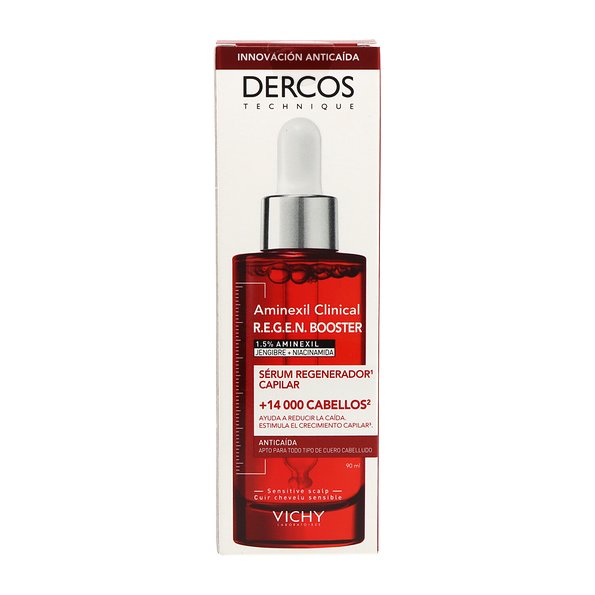 Vichy Dercos Serum Regenerador Capilar 1 Envase 90 ml — 90 ml — reference packaging