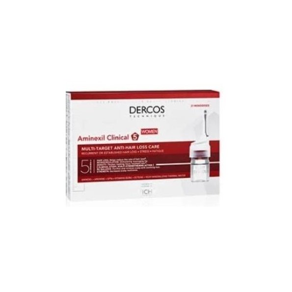Dercos Aminexil Clinical 5 Mujer 21X6Ml. — 21X6Ml — reference packaging