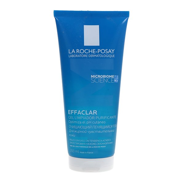 La roche posay effaclar gel limpiador 200 ml — 200 ml — reference packaging