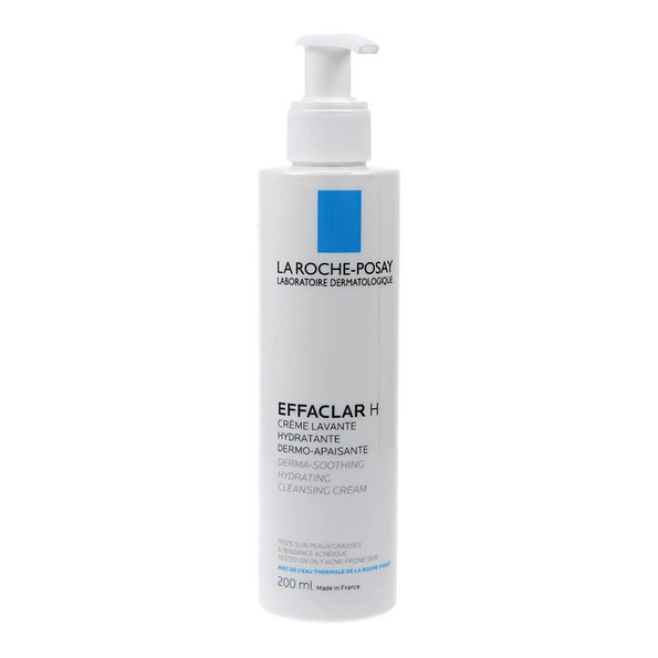 La Roche-Posay Effaclar H Iso-Biome Crema Limpiadora Calmante (Piel Grasa Deshidratada) 200 ml — 200 ml — reference packaging