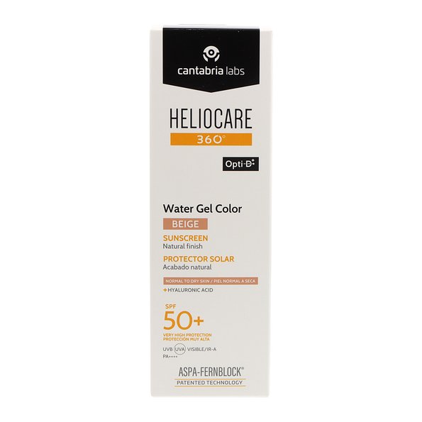Heliocare 360 Color Water Gel Protector Solar Spf50 50ml — 50ml — reference packaging
