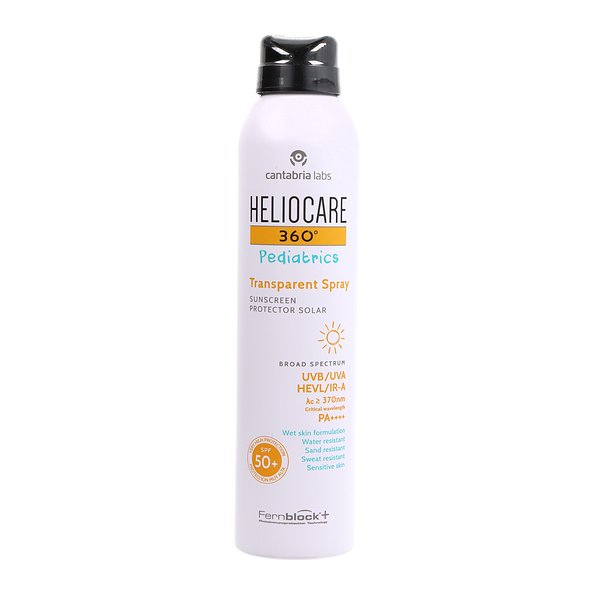 Heliocare 360º Pediatrics Spray Transparente Spf50+ 200ml — 200ml — reference packaging