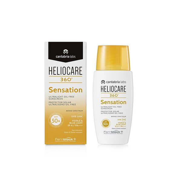 Heliocare 360º Sensation Protector Solar Ultraligero Oil-free 50 ml — 50 ml — reference packaging