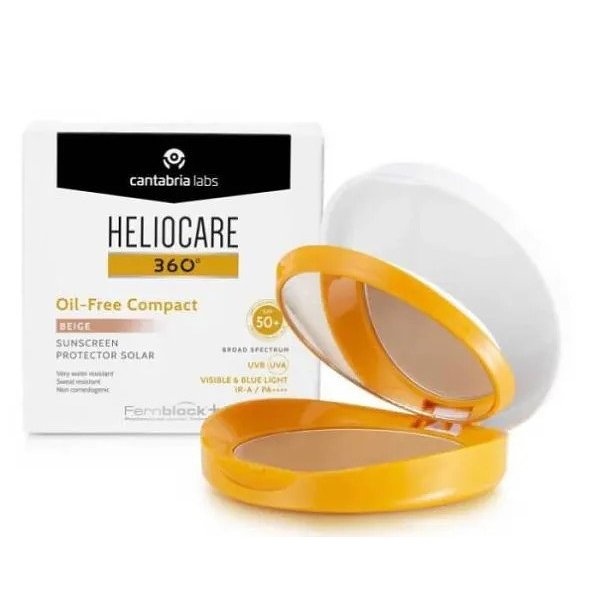 Heliocare 360º Color Compacto Oil-Free SPF 50+ Talla / Tono Beige 10 g — 10 g — reference packaging