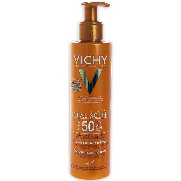 Vichy Capital Soleil Beach Protect Leche Antiarena Spf50+ 200ml — 200ml — reference packaging
