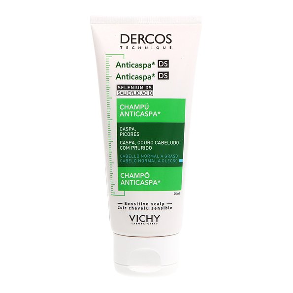 Dercos Champú Anticaspa Cabello Graso 1 Tubo 95 ml — 95 ml — reference packaging