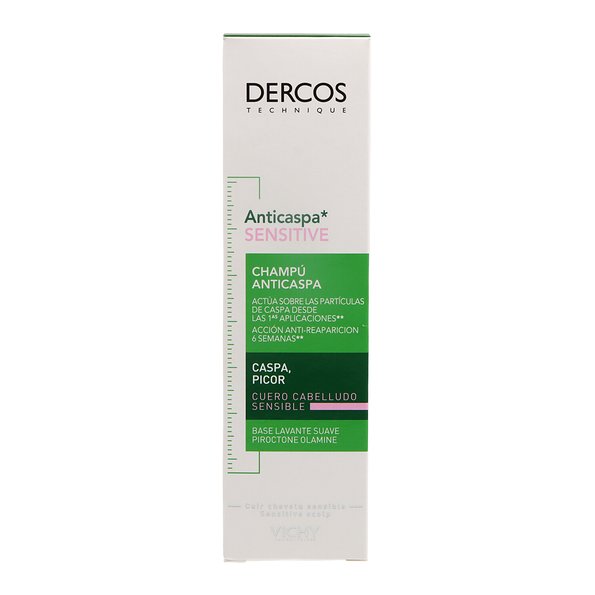 Vichy Dercos Champú Anticaspa Sensitive 200 ml — 200 ml — reference packaging
