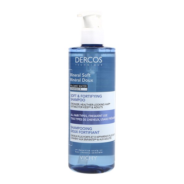 Vichy Dercos Champú Mineral Suave 400 ml — 400 ml — reference packaging