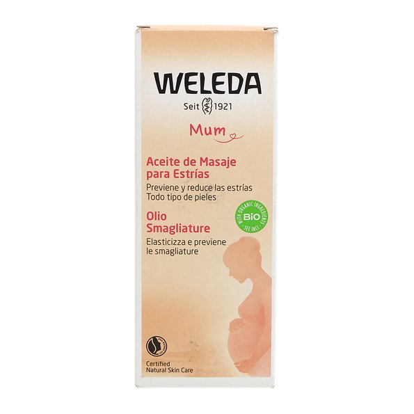 Weleda Aceite Masaje Antiestrias 100 ml — 100 ml — reference packaging