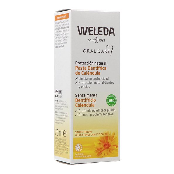 Weleda Pasta Dental Calendula Anis 75 ml — 75 ml — reference packaging