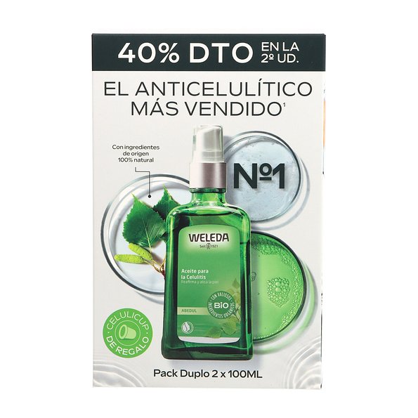 Weleda Tratamiento Anticelulitico Aceite Abedul 2x100ml — 2x100ml — reference packaging