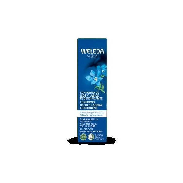 Weleda Contorno De Ojos Y Labios Redensificante Genciana Azul Y Edelweiss 10Ml — 10Ml — reference packaging