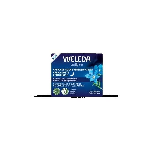 Weleda Crema De Noche Redensificante De Genciana Azul Y Edelweiss 40Ml — 40Ml — reference packaging